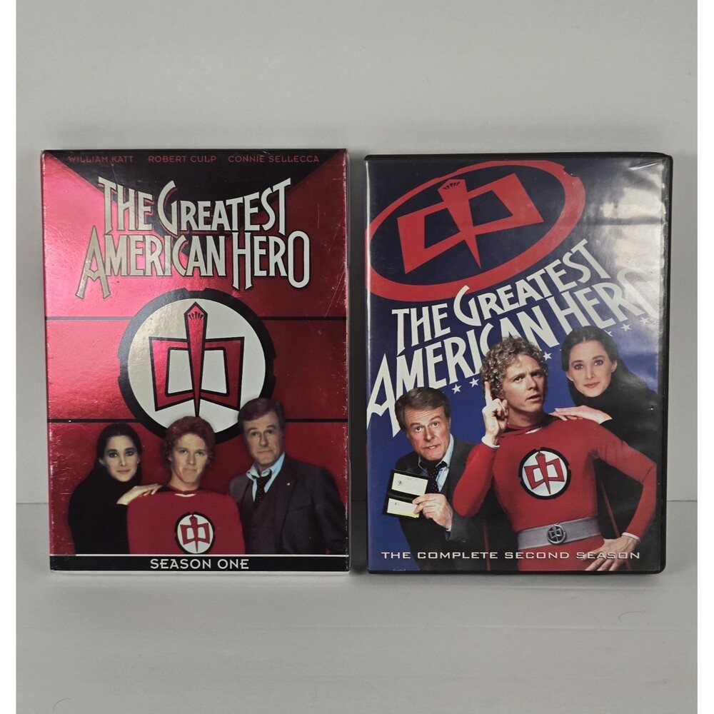 The Greatest American Hero Season 1 and 2 DVD William Katt Robert Culp